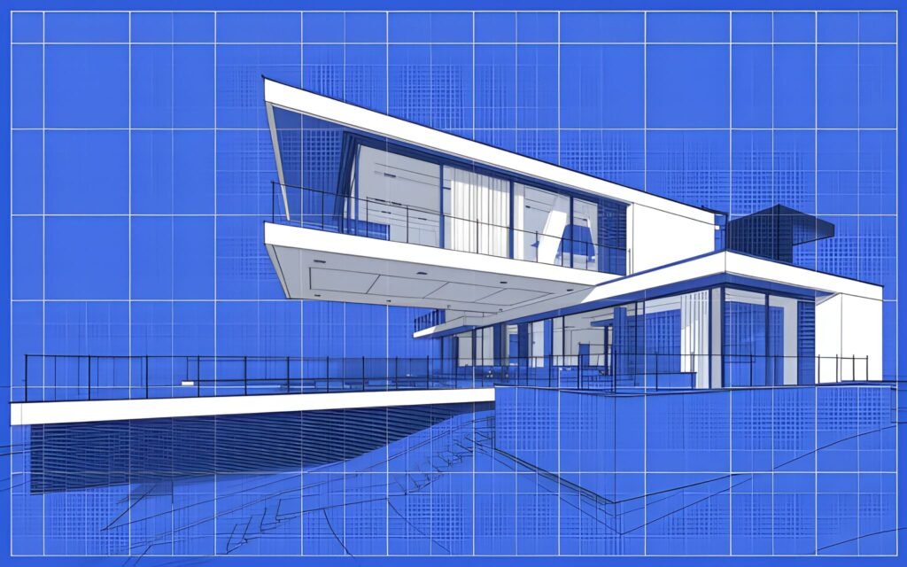 Blueprint for a Landmark of Sustainable Luxury