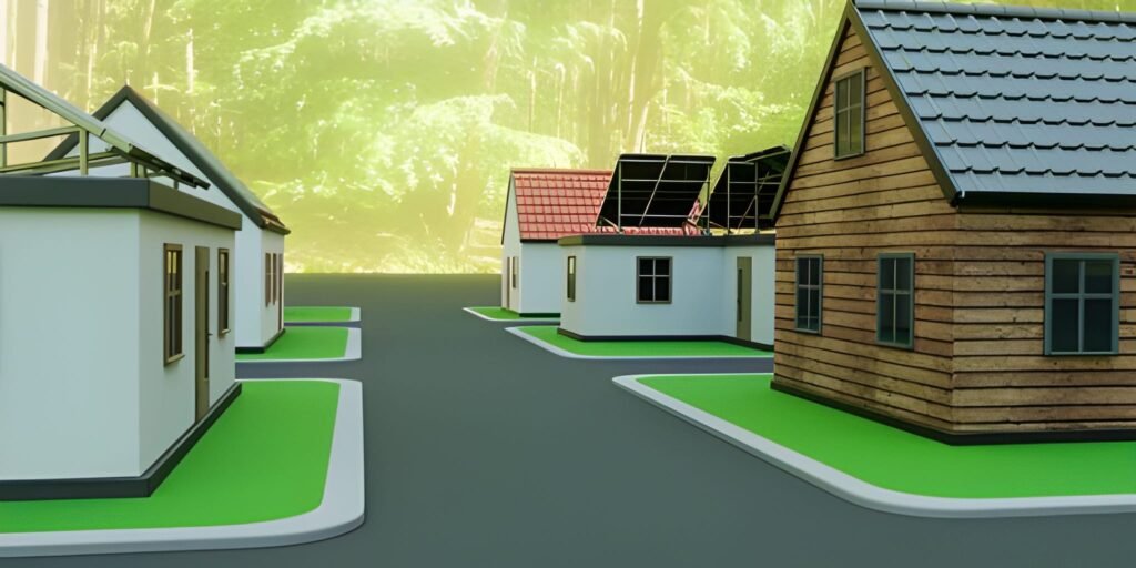 Self-Sustaining Off-Grid Housing Scheme